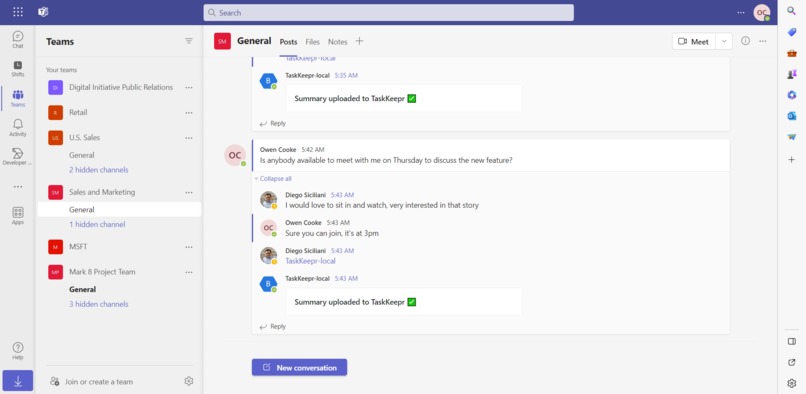 TaskKeepr – screenshot 3