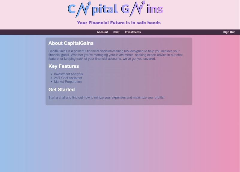 Capital Gains – screenshot 3