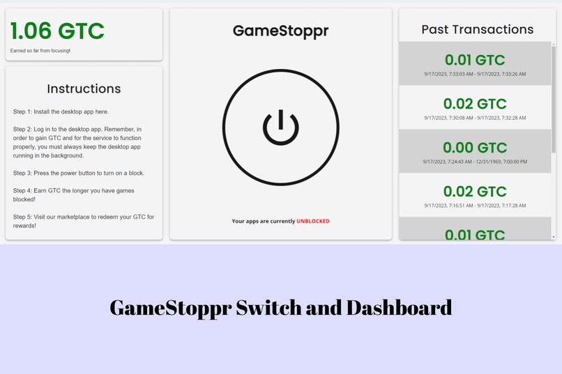 GameStoppr – screenshot 2