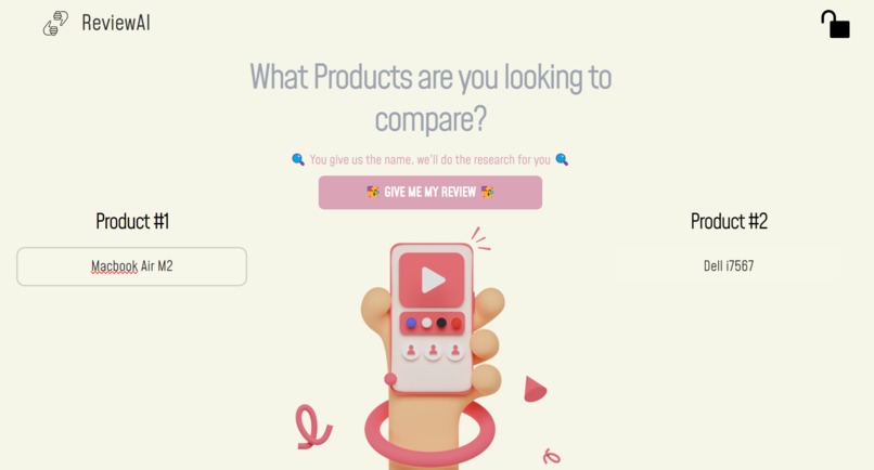 Review AI – screenshot 2