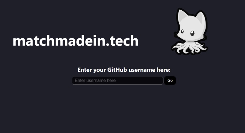 matchmadein.tech – screenshot 1