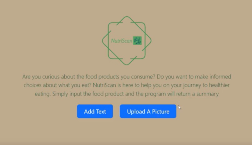 NutriScan – screenshot 1