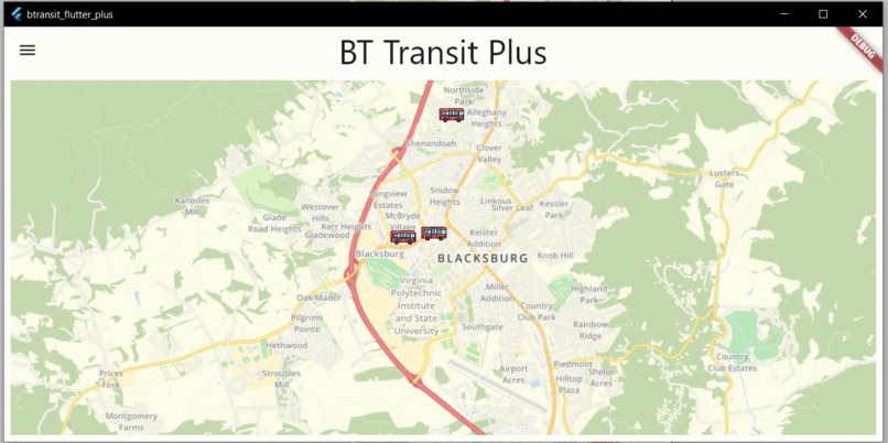 Blacksburg Transit Plus – screenshot 2