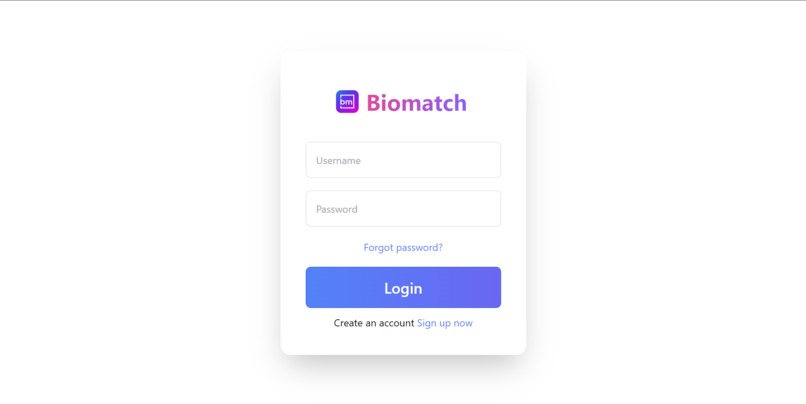 BioMatch – screenshot 2