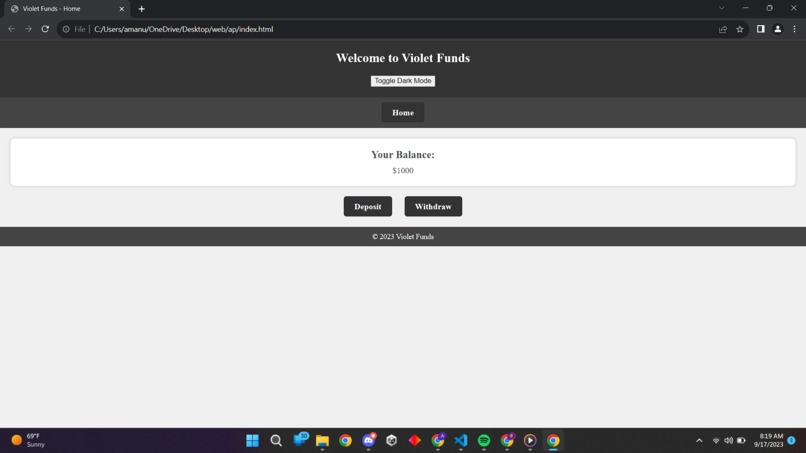 VioletFunds – screenshot 6