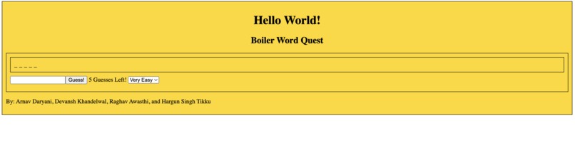 Boiler Word Quest – screenshot 1