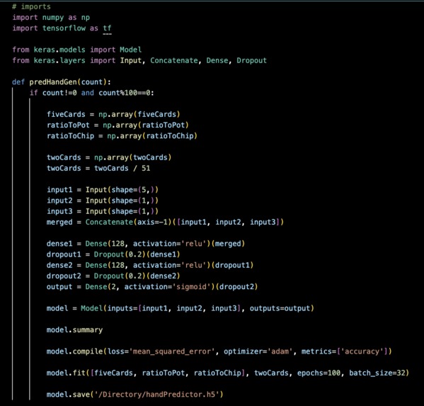 Poker Game builds Poker Hand Predictor! – screenshot 3