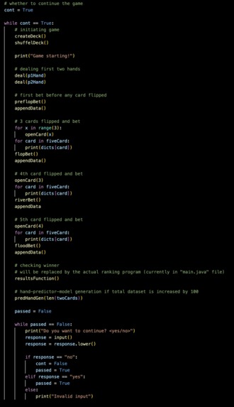 Poker Game builds Poker Hand Predictor! – screenshot 2