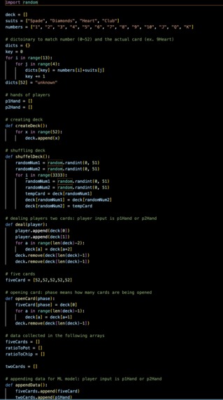 Poker Game builds Poker Hand Predictor! – screenshot 5