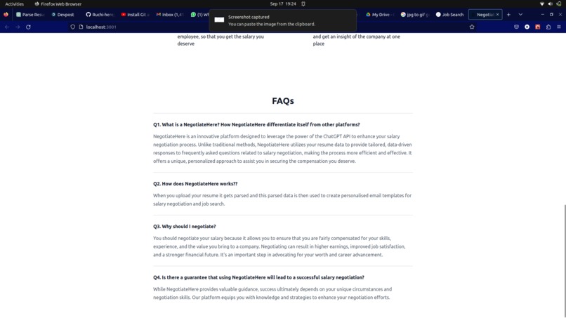 NegotiateHere – screenshot 4