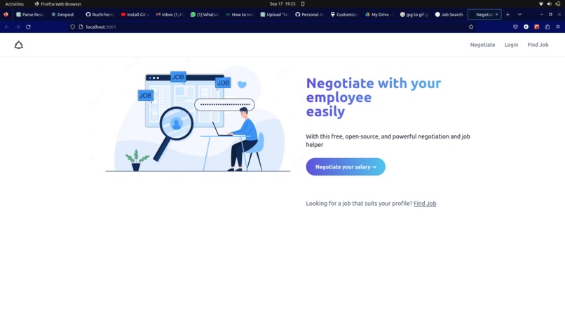 NegotiateHere – screenshot 1