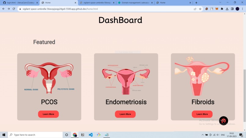 UterusCare – screenshot 2