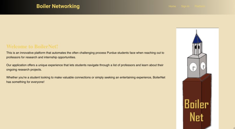 BoilerNet – screenshot 1