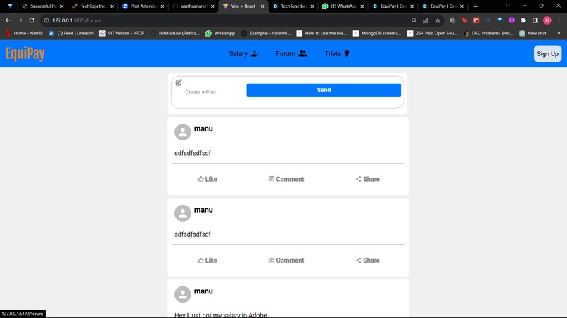 EquiPay – screenshot 4