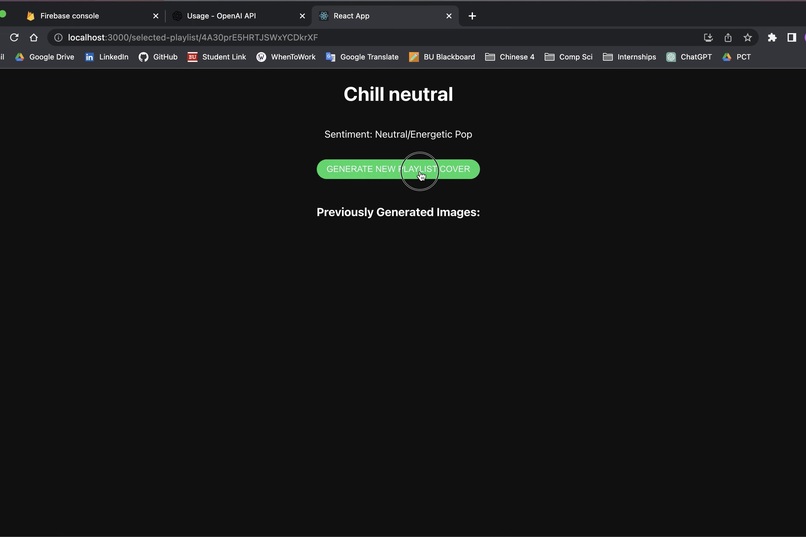 Spotify A.I. Art Generator – screenshot 2