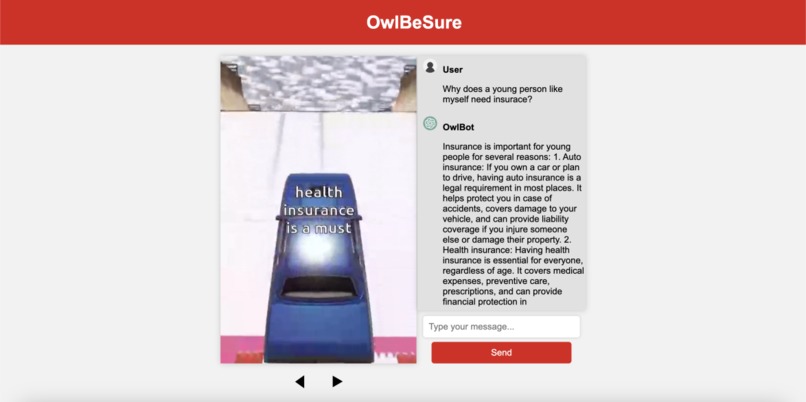OwlBeSure – screenshot 1