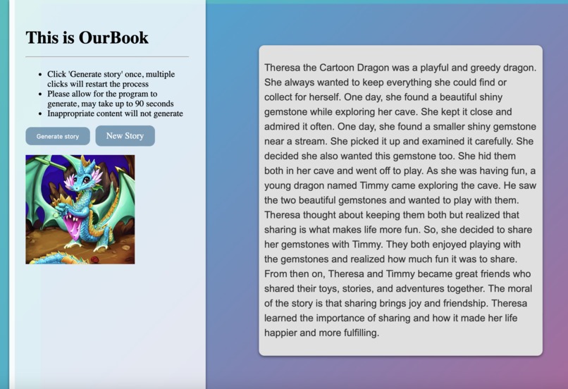 OurBook – screenshot 1
