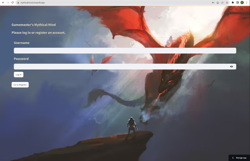 Gamemaster's Mythical Mind – screenshot 1