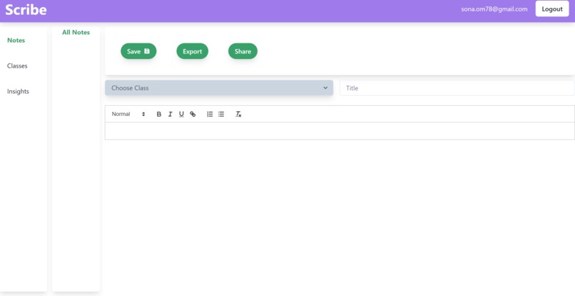 Scribe  – screenshot 2