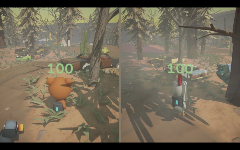 Shellhacks Junkyard Battlegrounds - 2-4 Players – screenshot 1