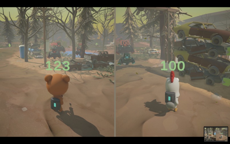 Shellhacks Junkyard Battlegrounds - 2-4 Players – screenshot 2