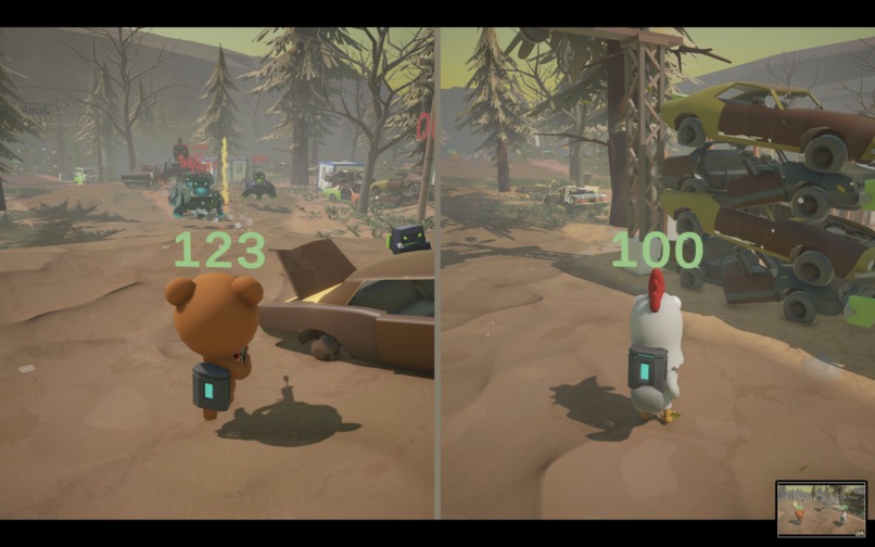 Shellhacks Junkyard Battlegrounds - 2-4 Players – screenshot 3