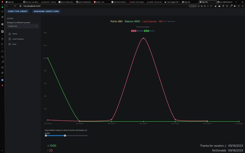 Jef's EasyBank – screenshot 1
