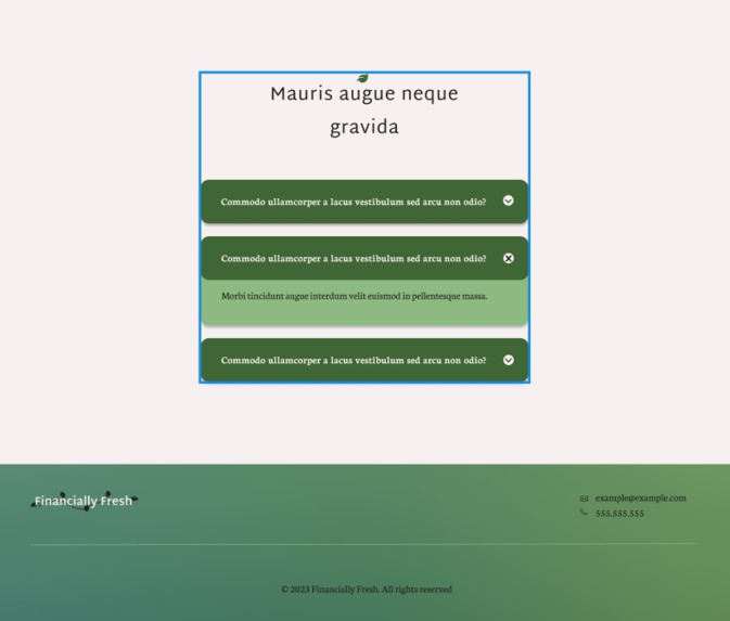 Financially Fresh – screenshot 1