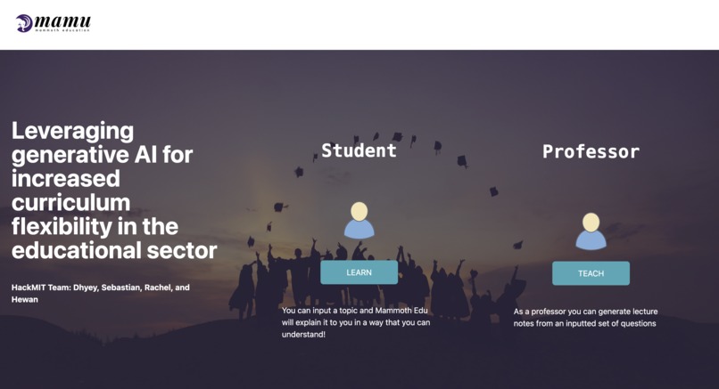 MammothEdu – screenshot 1