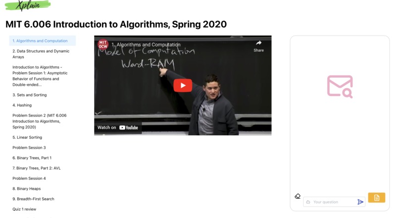Xplain – screenshot 1