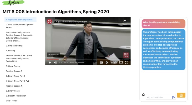 Xplain – screenshot 2