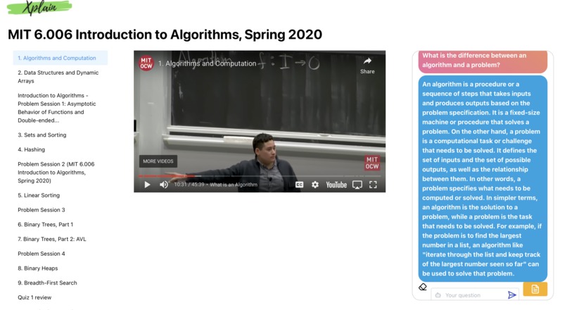 Xplain – screenshot 3