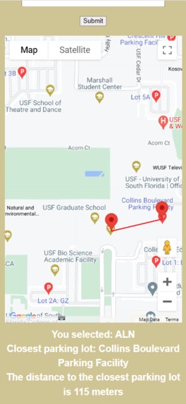 USF Parking Finder – screenshot 3