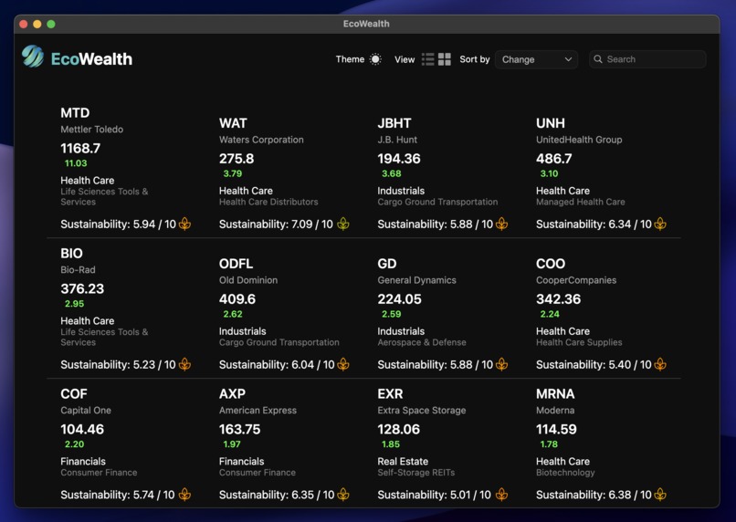EcoWealth – screenshot 5