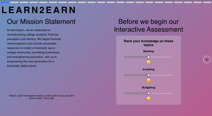 Learn2Earn – screenshot 1