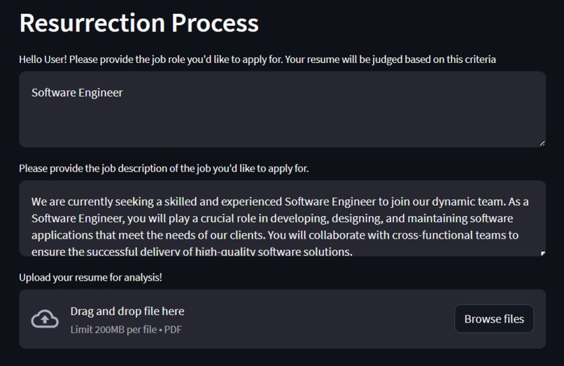 Resume Resurrector – screenshot 2