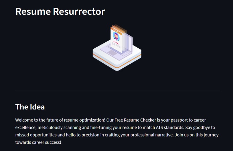 Resume Resurrector – screenshot 1