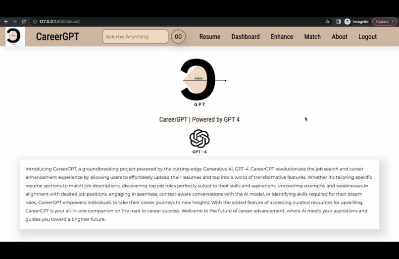 CareerGPT – screenshot 2