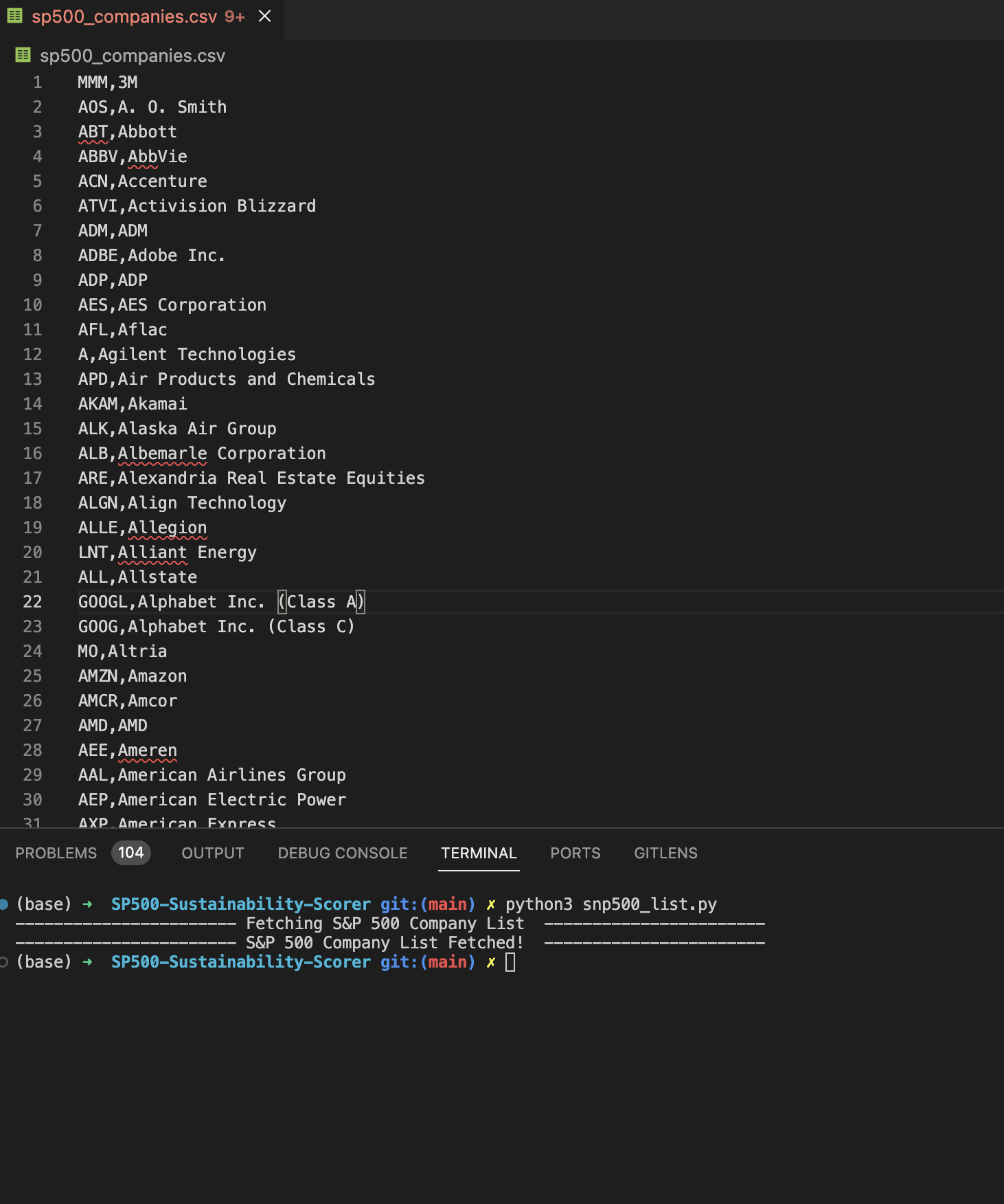SP500 Sustainability Scorer Devpost sp500-sustainability-scorer-devpost