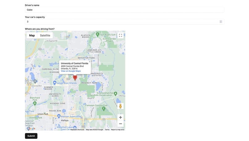 RideStork - The Carpool Orchestrator – screenshot 3