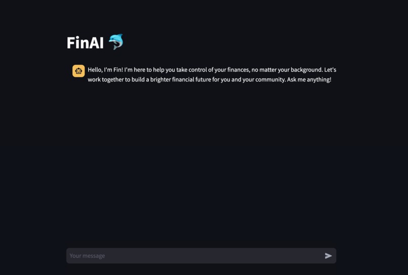 FinAI (Financial AI) – screenshot 1