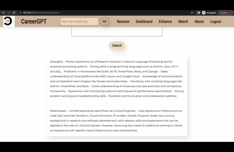 CareerGPT – screenshot 7