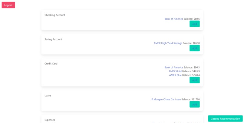 Financial Advisor AI for College Students and Young Adults – screenshot 4