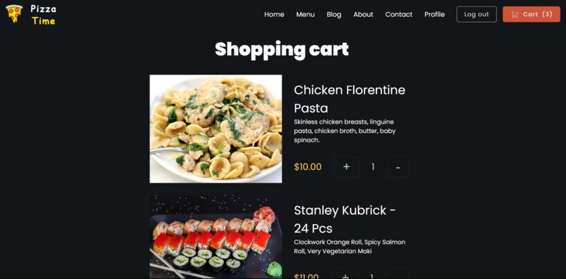 A better Pizza Time App with Pangea – screenshot 4