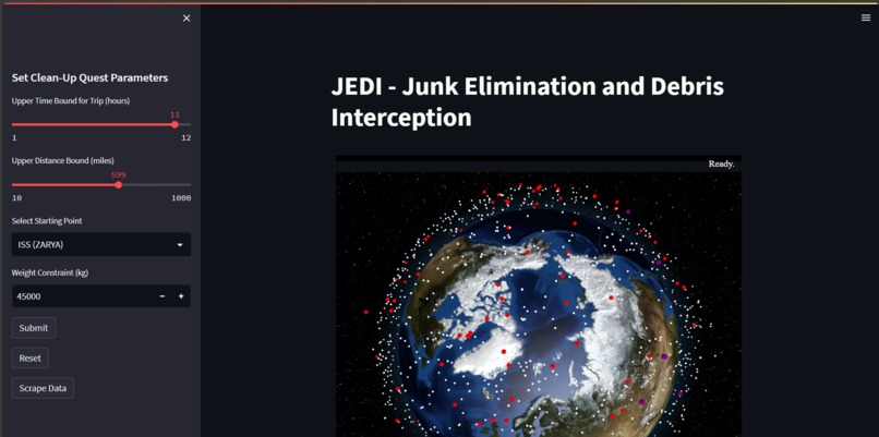 Space JEDI - Junk Elimination and Debris Interception (JEDI) – screenshot 1
