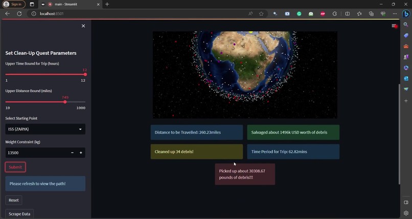 Space JEDI - Junk Elimination and Debris Interception (JEDI) – screenshot 3