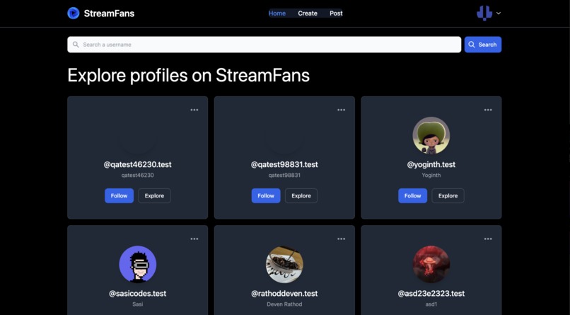 StreamFans – screenshot 1