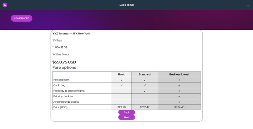 Dapp To Go – screenshot 3
