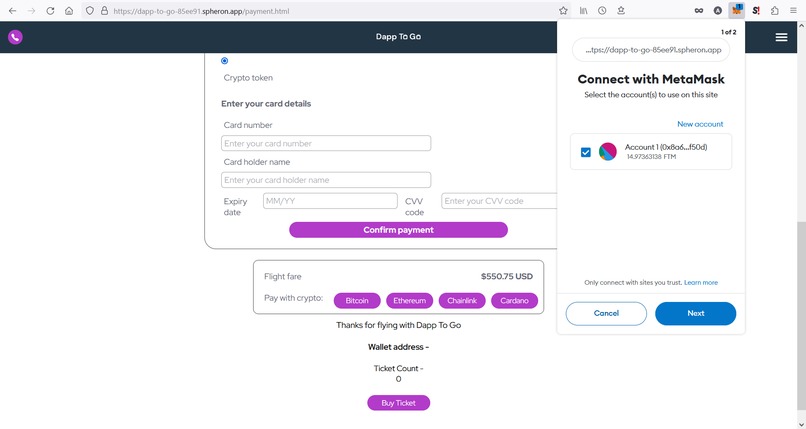 Dapp To Go – screenshot 6