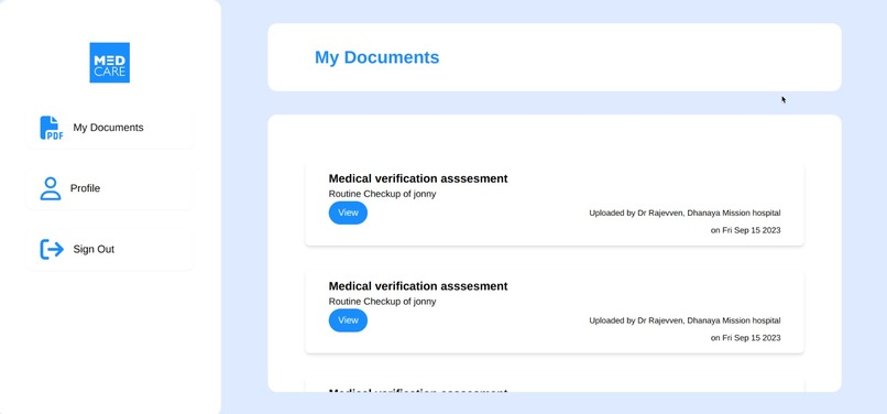 MedCare - Your Health Companion – screenshot 3